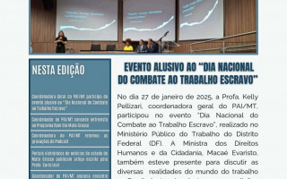 Boletim mensal - Edição de Janeiro