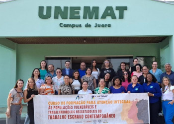 Curso de Formação para Atenção Integral às Populações Vulneráveis e Trabalhadores Resgatados do Trabalho Escravo Contemporâneo em Juara