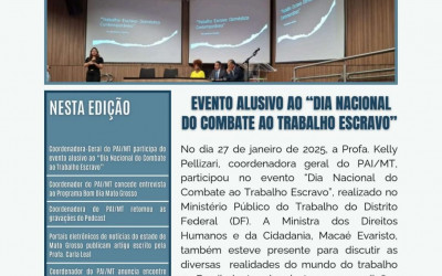 Boletim mensal - Edição de Janeiro